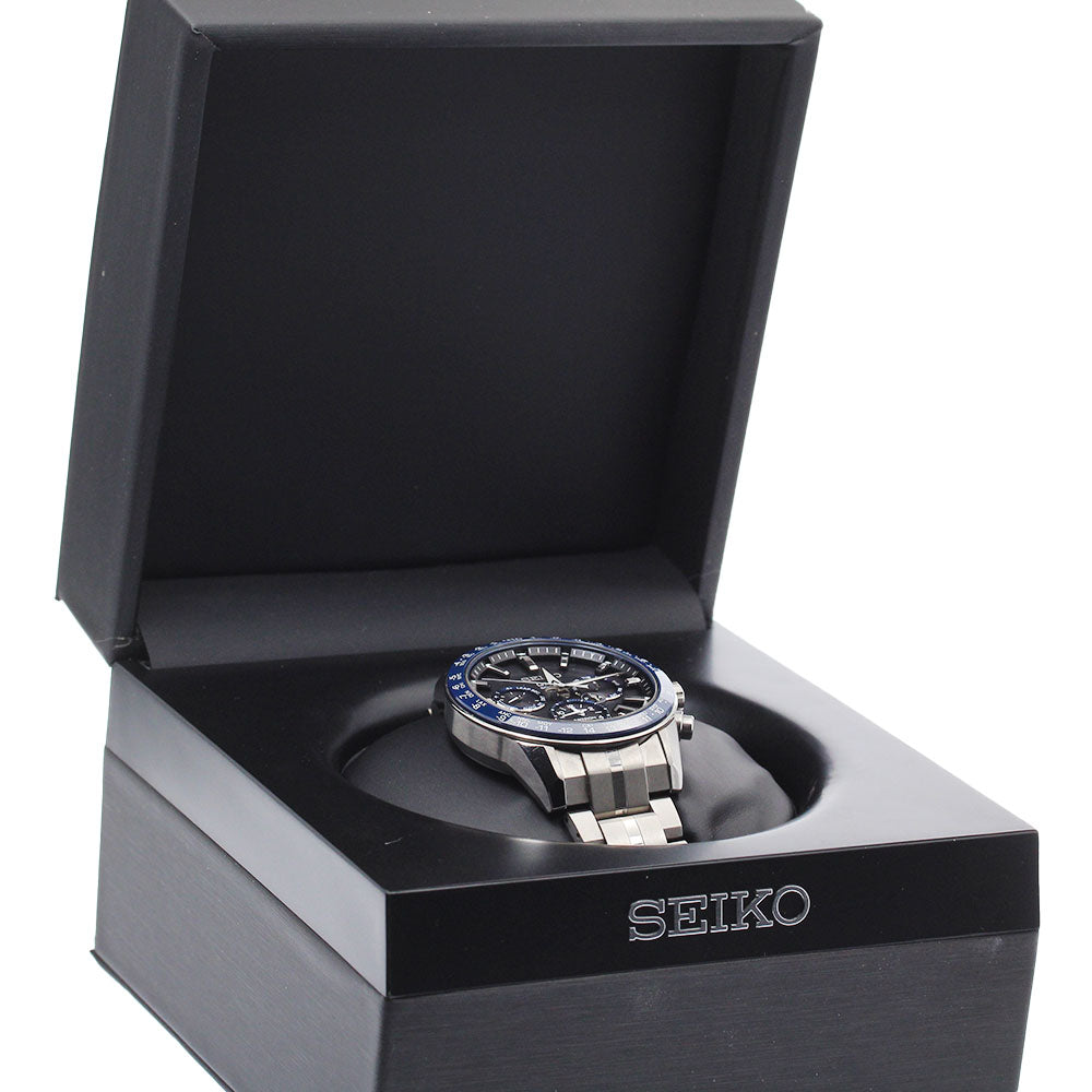 SEIKO Astron SBXC001/5X53-0AB0 GPS day-date Solar Powered Radio Men's_884665