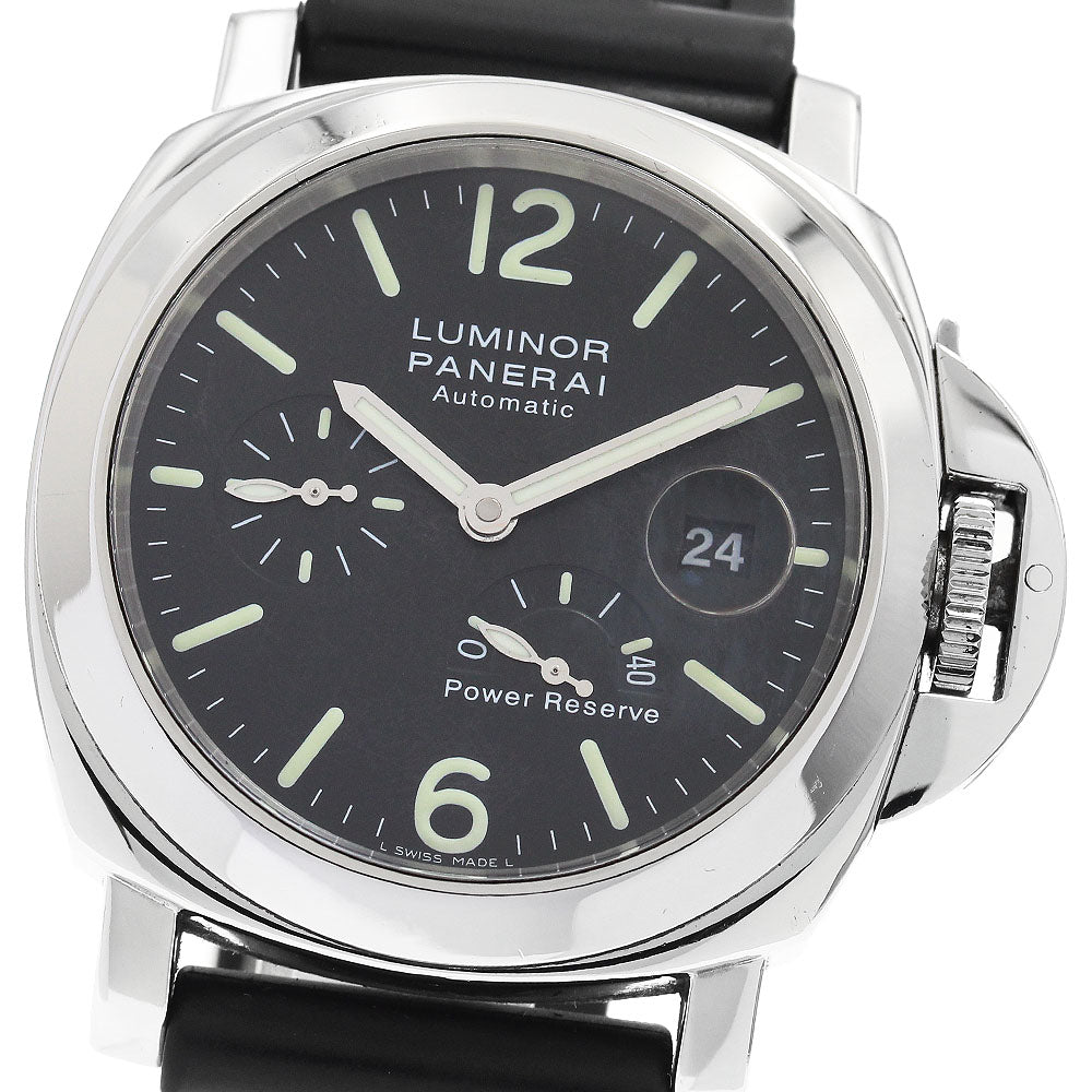 PANERAI Luminor PAM00090 Power reserve black Dial Automatic Men's Watch_884669