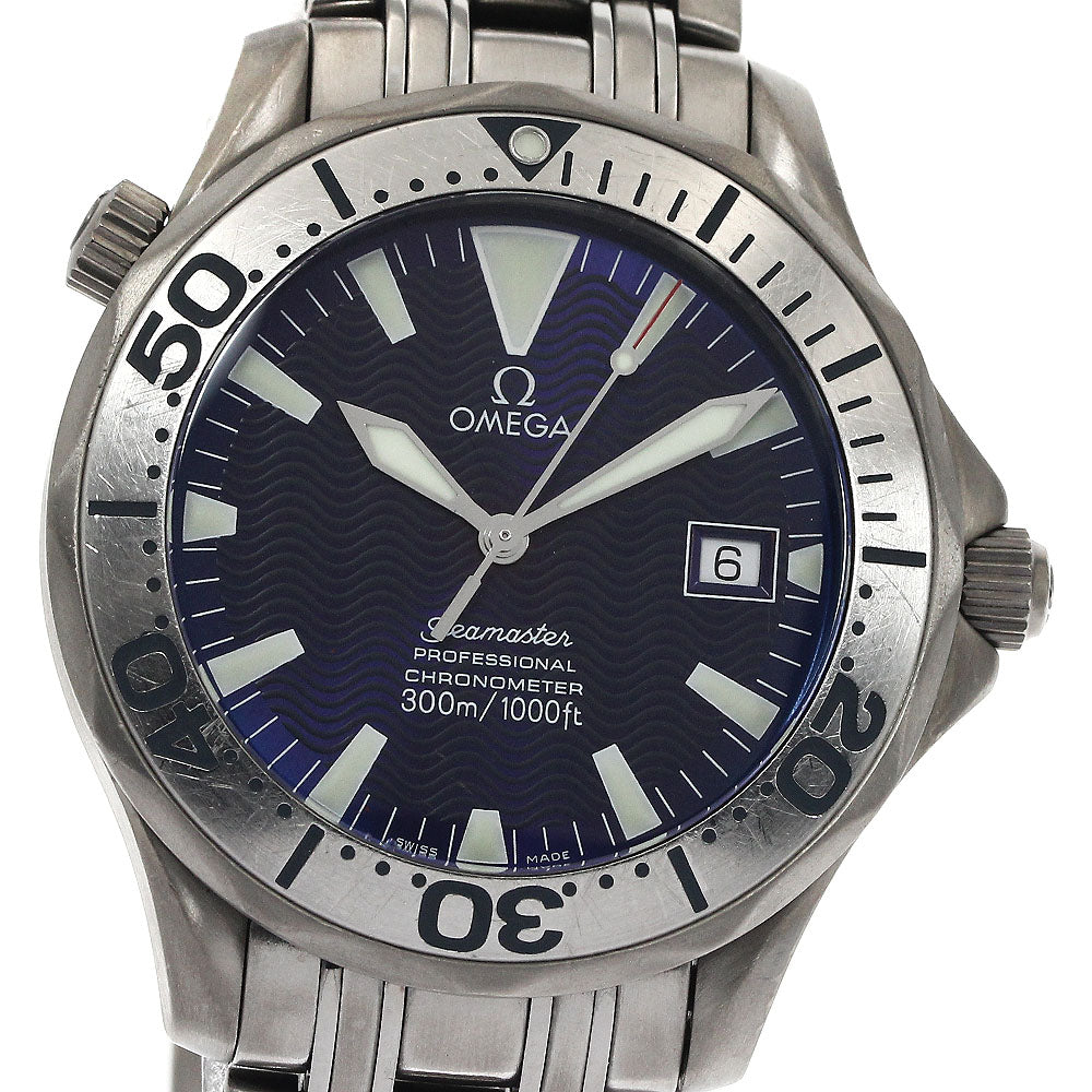OMEGA Seamaster300 2231.80 Date blue Dial Automatic Men's Watch_884677