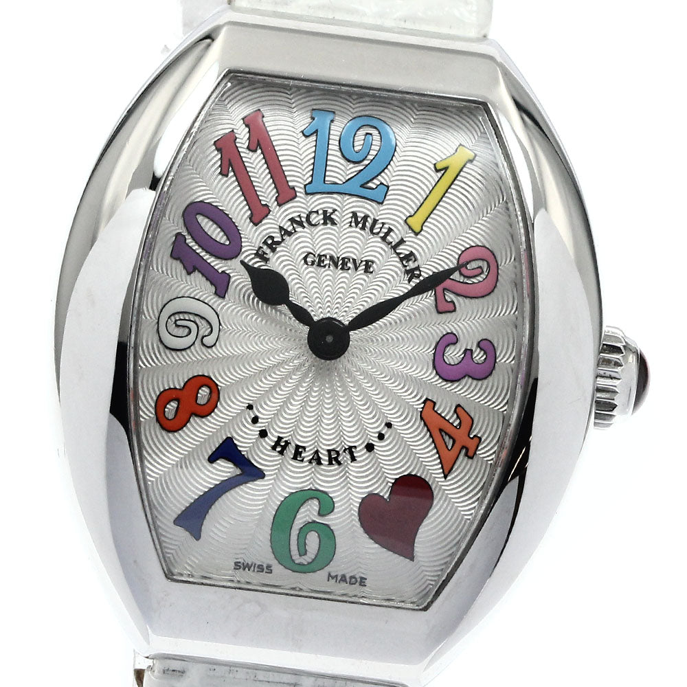 FRANCK MULLER Heart to Heart Tresor Color Dream 5002SQZC5HJCOL Silver Dial Quartz Ladies Watch_884732