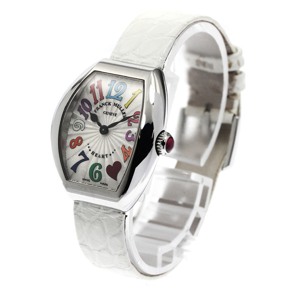 FRANCK MULLER Heart to Heart Tresor Color Dream 5002SQZC5HJCOL Silver Dial Quartz Ladies Watch_884732