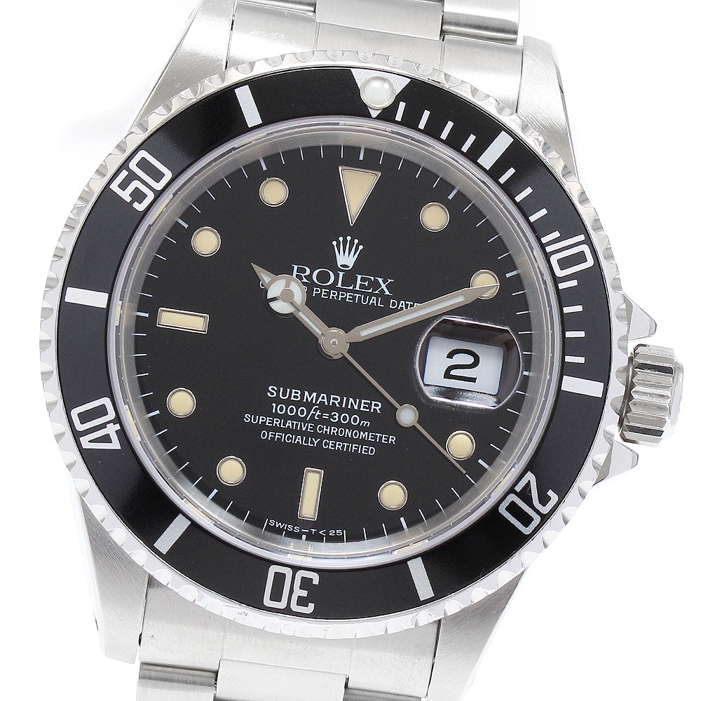 ROLEX Submariner Date 16610LN black Dial Automatic Men's Watch_884759