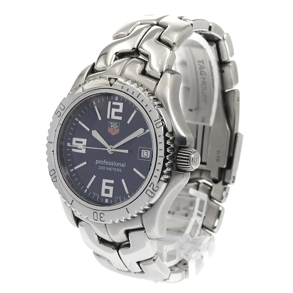 TAG HEUER Link WT1113 Date blue Dial Quartz Men's Watch_884767