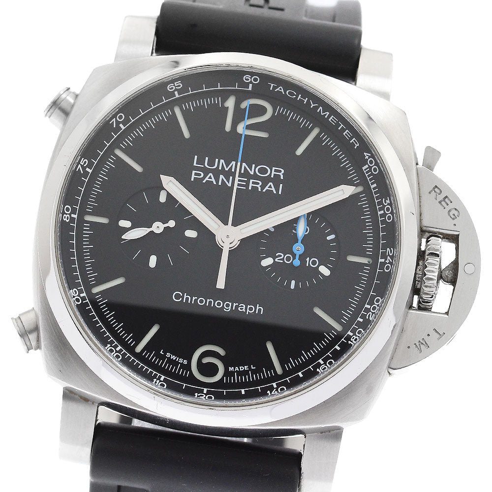 PANERAI Luminor Chrono PAM01109 Date black Dial Automatic Men's Watch_884805