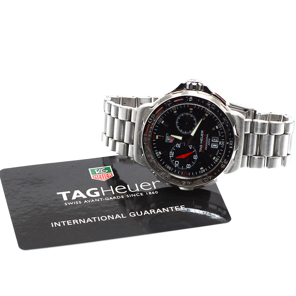 TAG HEUER Formula 1 WAH111C.BA0850 alarm black Dial Quartz Men's Watch_884846