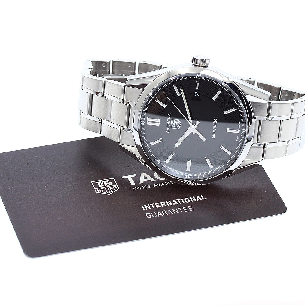 TAG HEUER Carrera WV211B-3 Date black Dial Automatic Men's Watch_884862