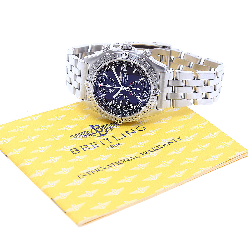 BREITLING Chronomat A13050.1 Chronograph black Dial Automatic Men's Watch_884873