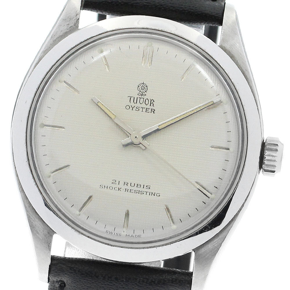 TUDOR Vintage 21 Jewels Silver Dial Hand Winding Men's Watch_884909