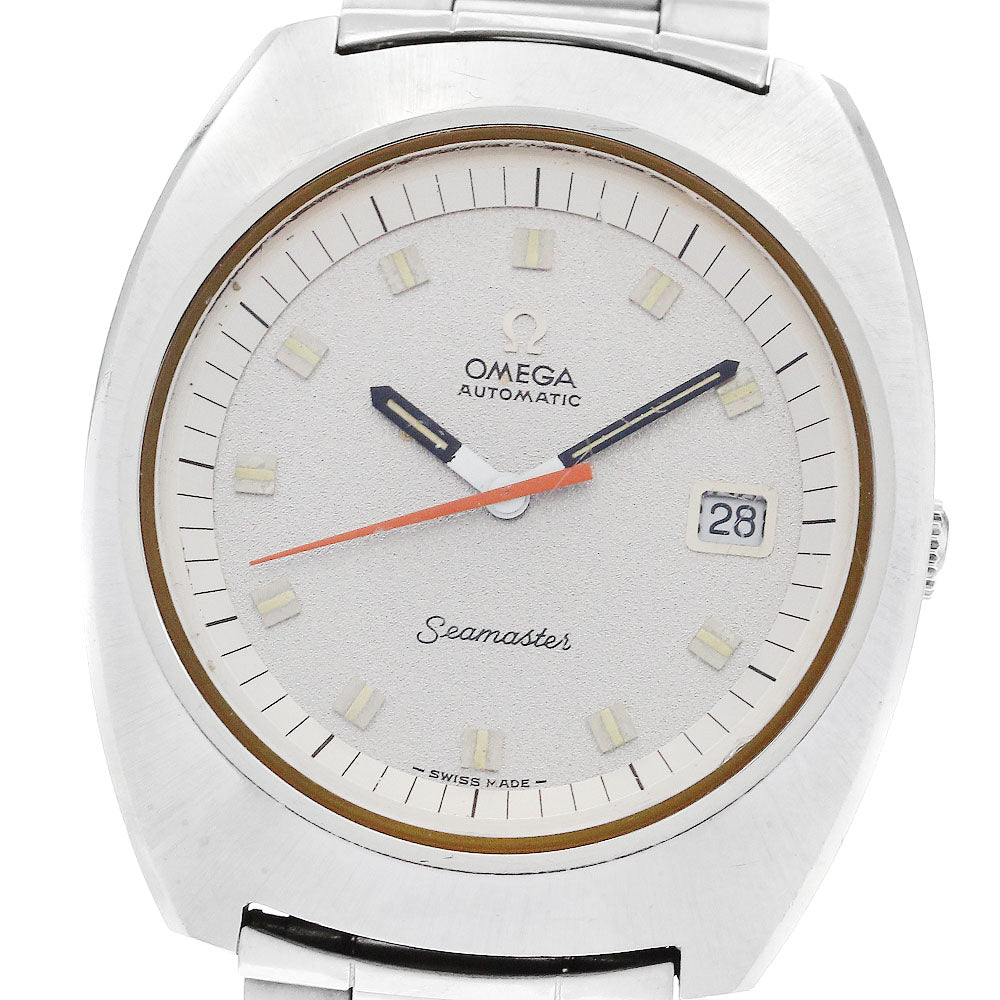 OMEGA Seamaster Date Silver Dial Automatic Men's Watch_884912