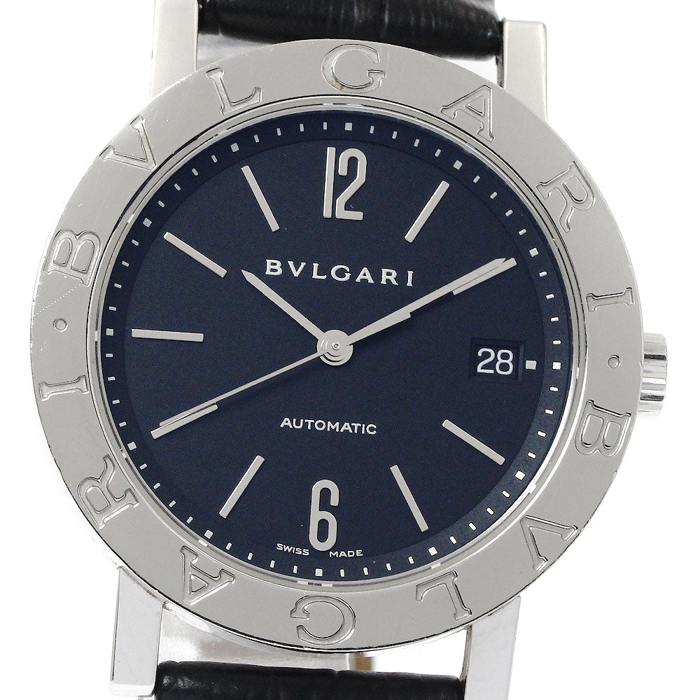 BVLGARI BVLGARIBVLGARI BB38SLAUTO Date black Dial Automatic Men's Watch_884961