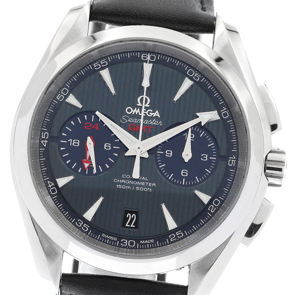 OMEGA Seamaster Aqua Terra150M 231.13.43.52.03.001 Co-Axial GMT AT Men's_884971