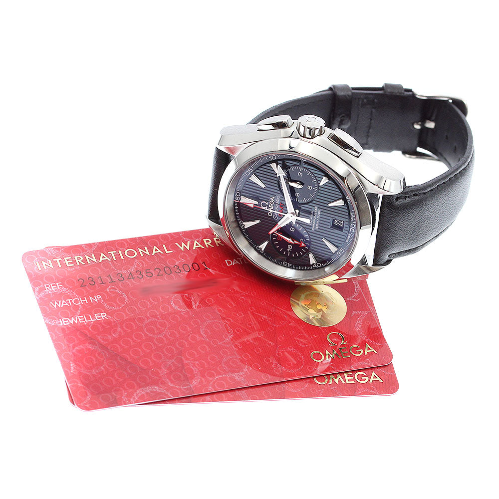 OMEGA Seamaster Aqua Terra150M 231.13.43.52.03.001 Co-Axial GMT AT Men's_884971
