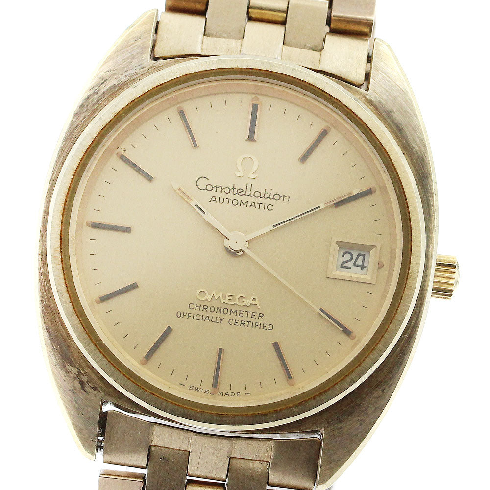 OMEGA Constellation 168.0056 Date Cal.1011 gold Dial Automatic Men's Watch_884988