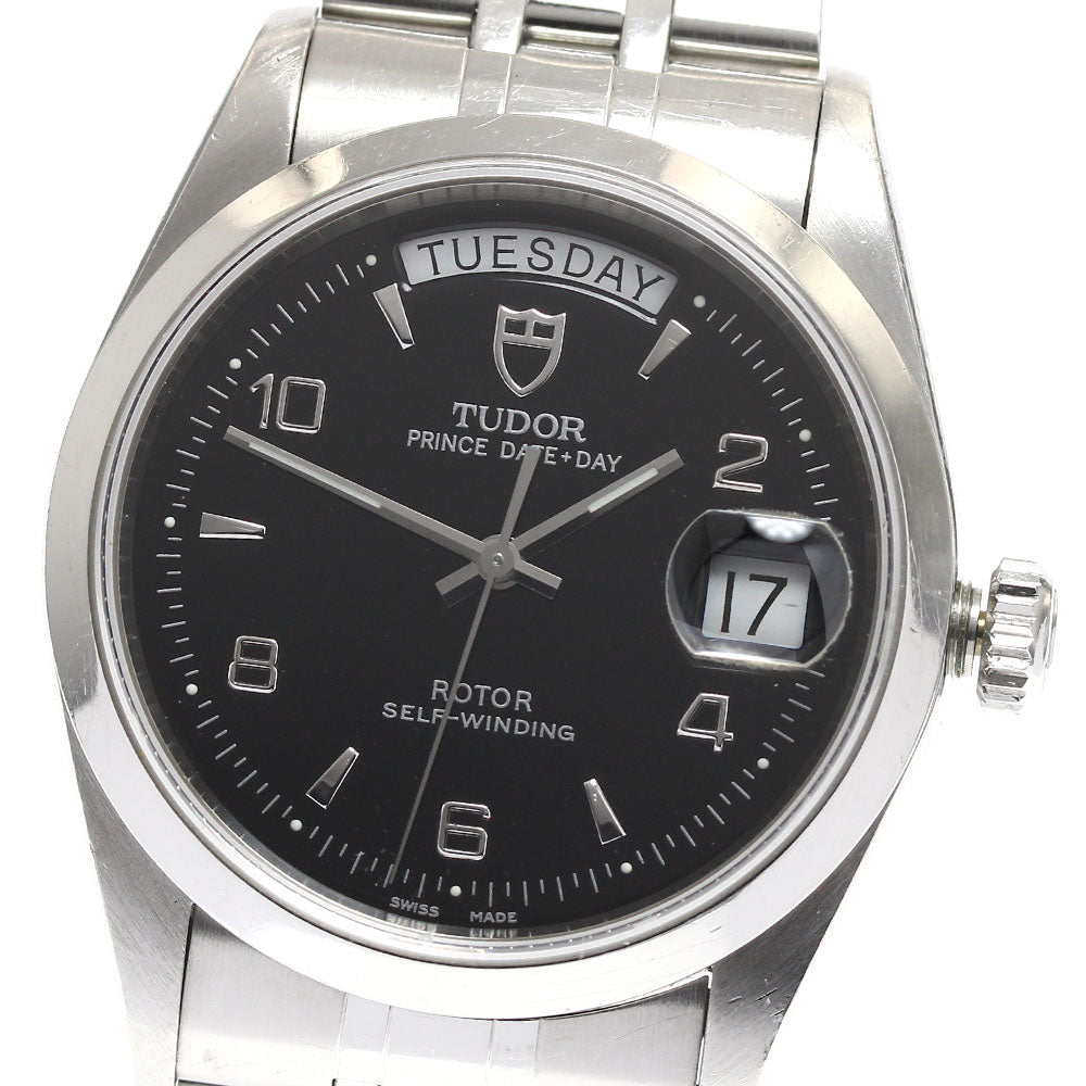 TUDOR Prince Date Day 76200 black Dial Automatic Men's Watch_884999