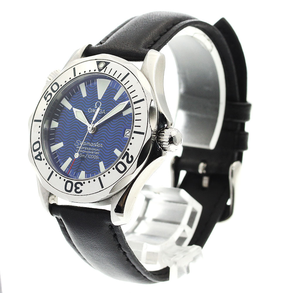 OMEGA Seamaster300 2253.80 Date blue Dial Automatic Boy's Watch_885000