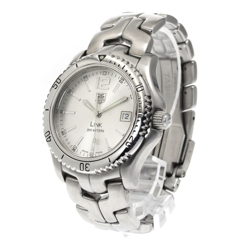 TAG HEUER Link WT1112A Date Silver Dial Quartz Men's Watch_885002