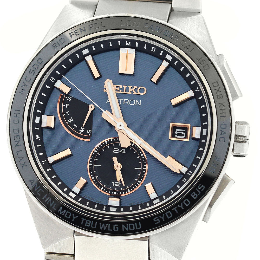 SEIKO Astron Nexter SBXY053/8B63-0BD0 Day date Solar Powered Radio Men's _885013