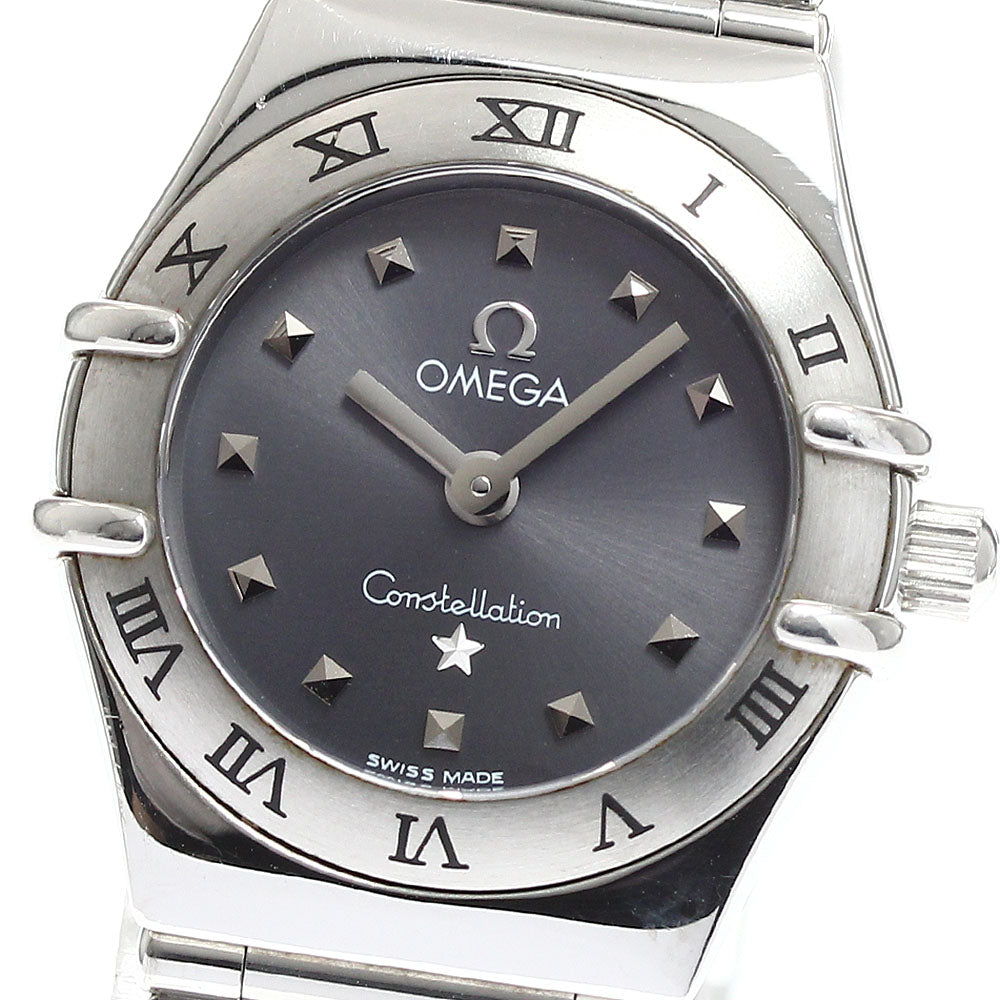 OMEGA Constellation Mini My Choice 1561.51 gray Dial Quartz Ladies Watch_885033