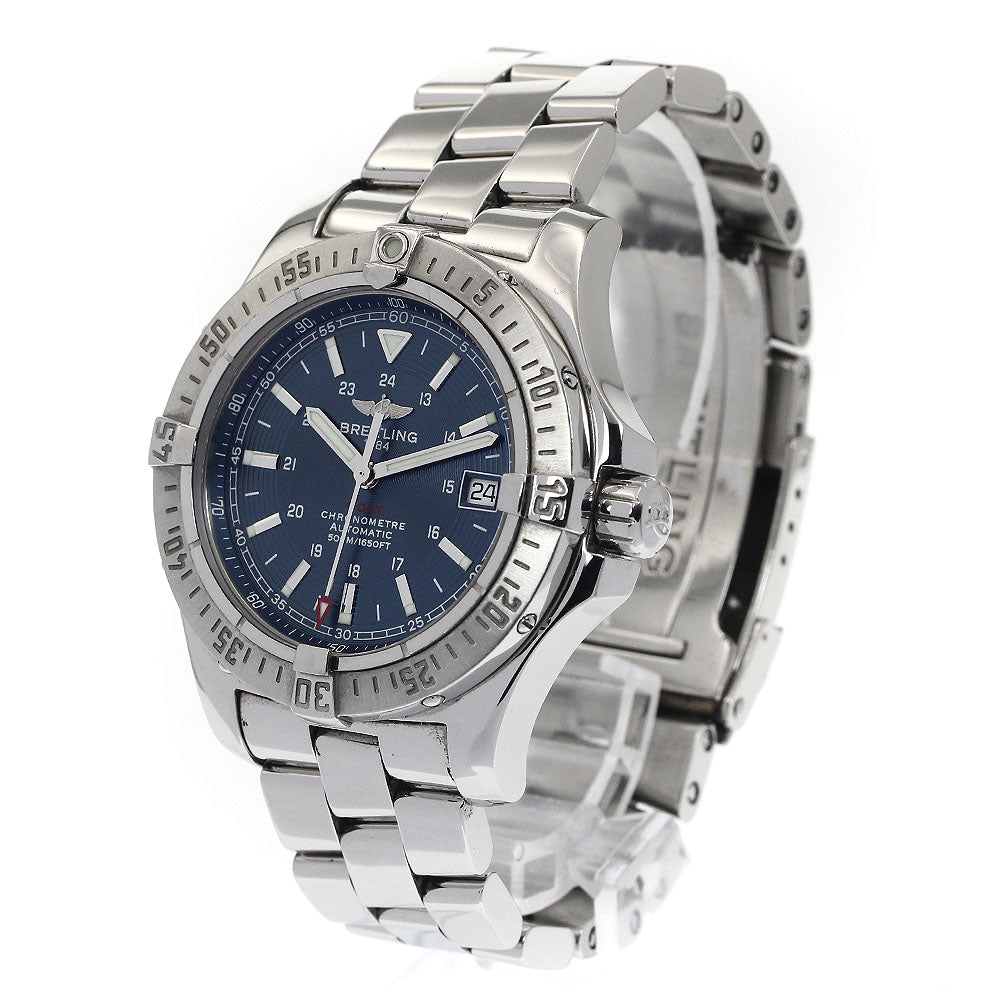 BREITLING Colt A17380 Date blue Dial Automatic Men's Watch_885038