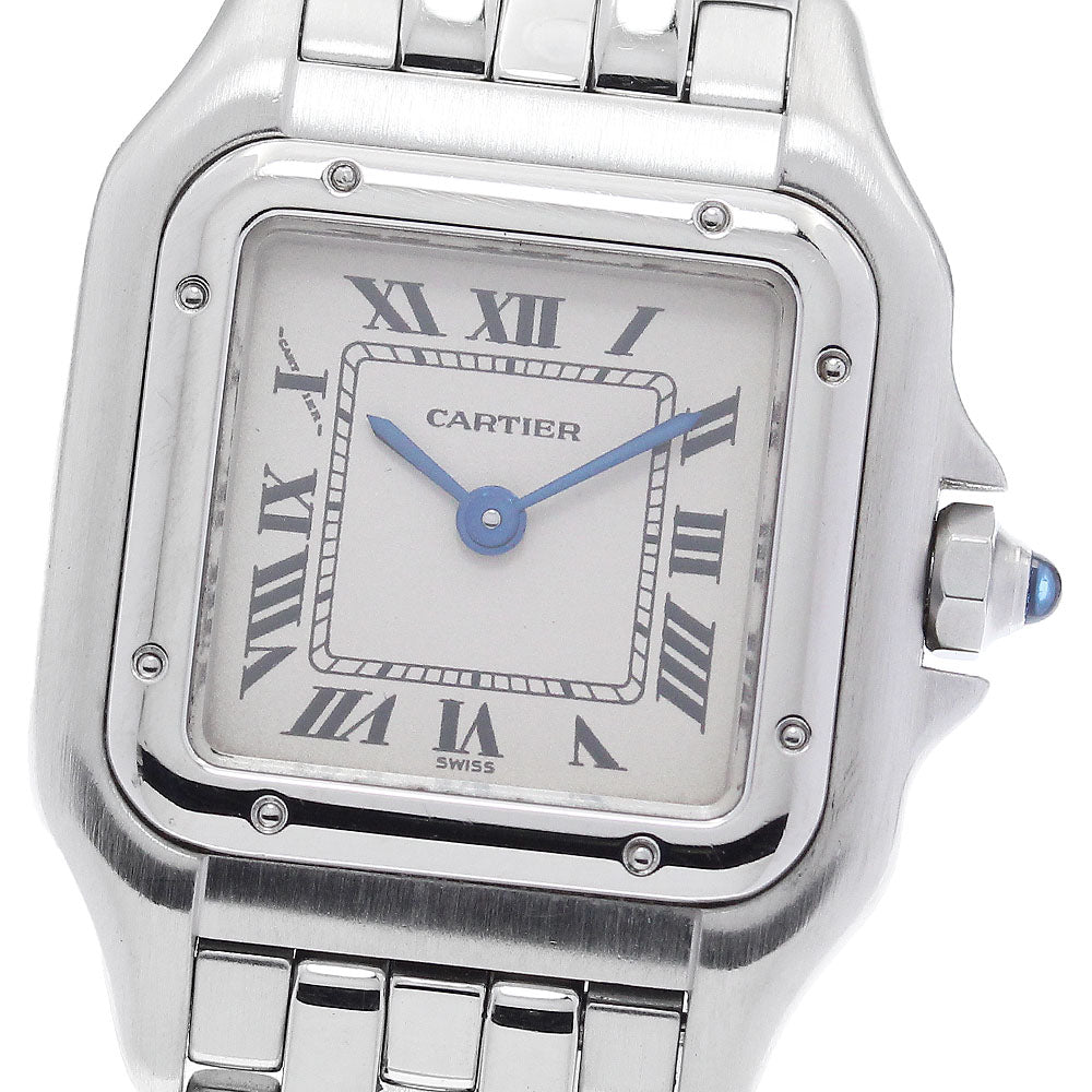 CARTIER PANTHERESM W25033P5 beige Dial Quartz Ladies Watch_885051