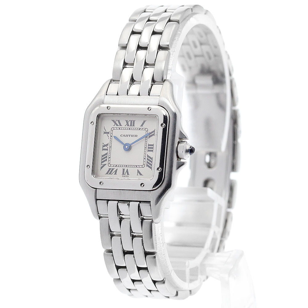 CARTIER PANTHERESM W25033P5 beige Dial Quartz Ladies Watch_885051
