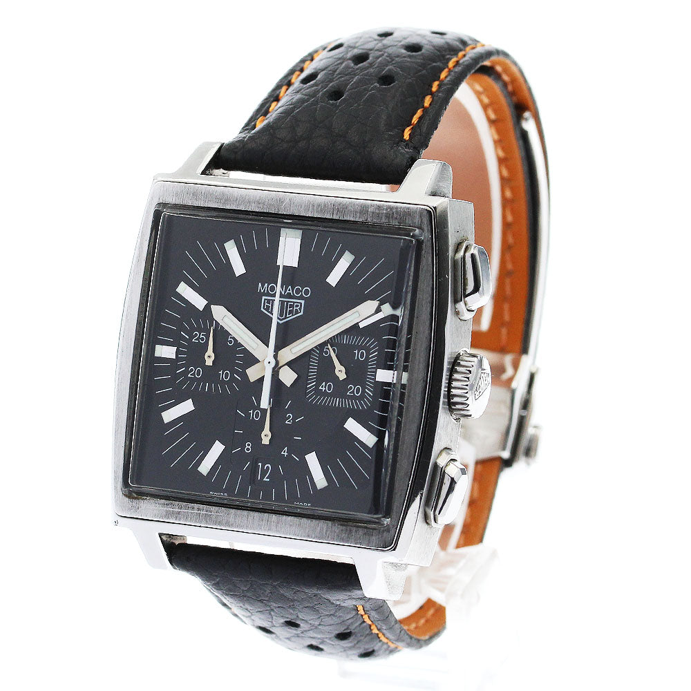 TAG HEUER Monaco CS2111 Chronograph black Dial Automatic Men's Watch_885055