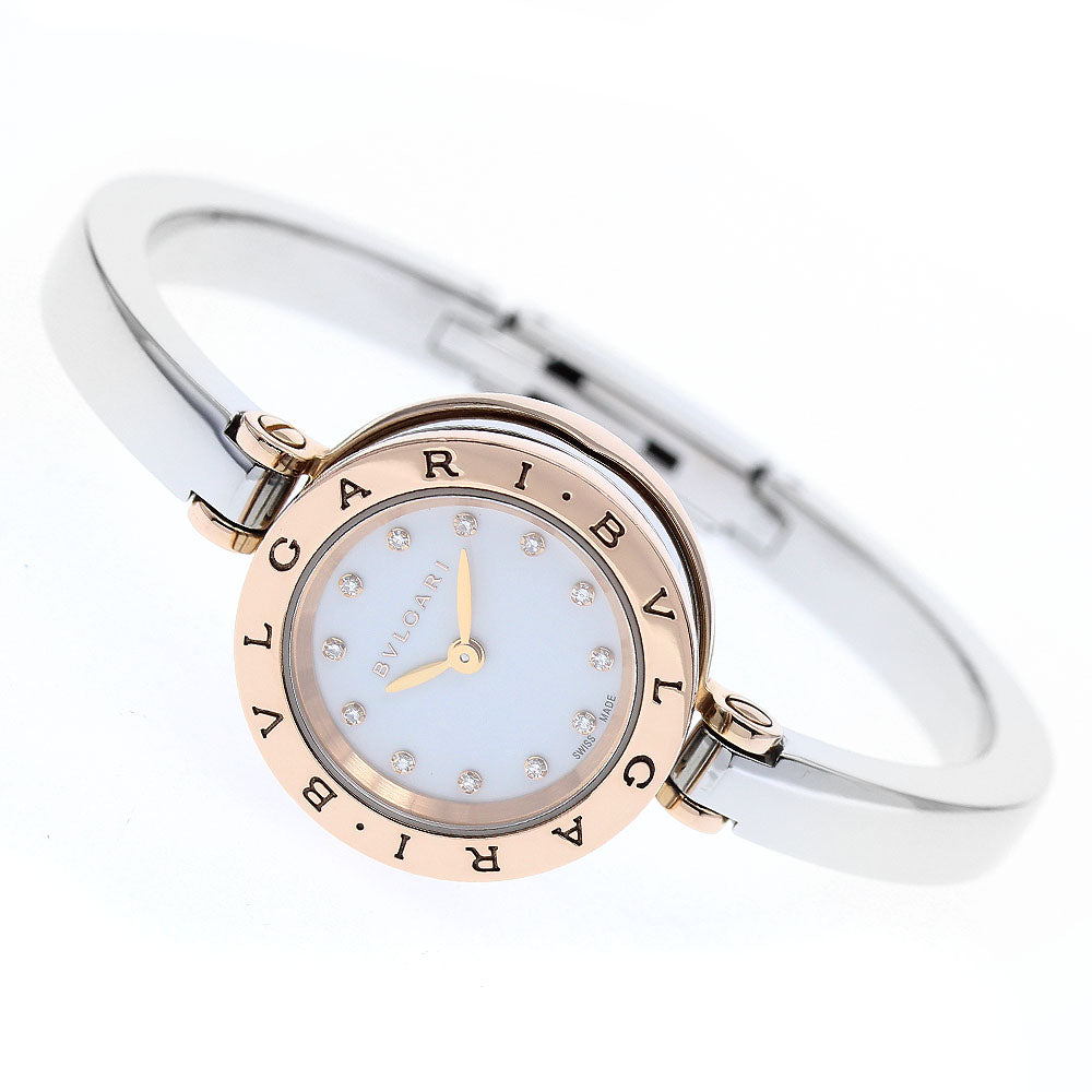 BVLGARI B-zero1 BZP23SGC 12P diamond white Dial Quartz Ladies Watch_885064