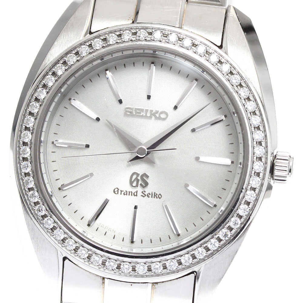SEIKO Grand Seiko STGF063/4J51-0AE0 Diamond Bezel Quartz Ladies Watch_885069