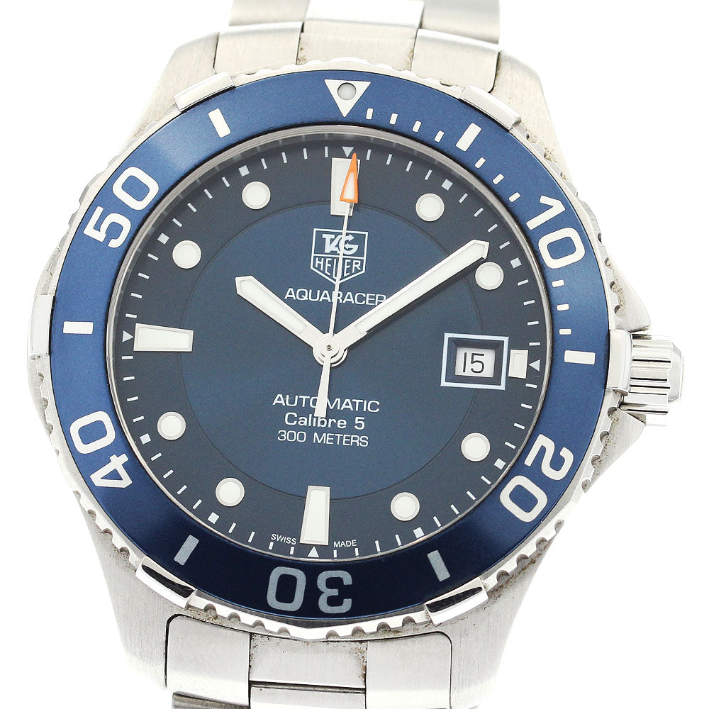 TAG HEUER Aqua racer WAN2111 Caliber 5 Blue Dial Automatic Men's Watch_885070