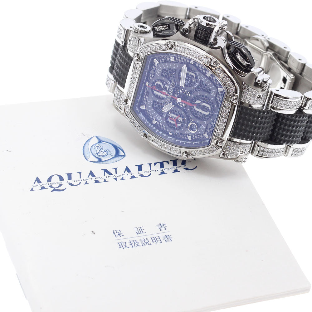 AQUANAUTIC King Tonno TN3002WN01T02SH Bezel diamond Automatic Men's Watch_885071