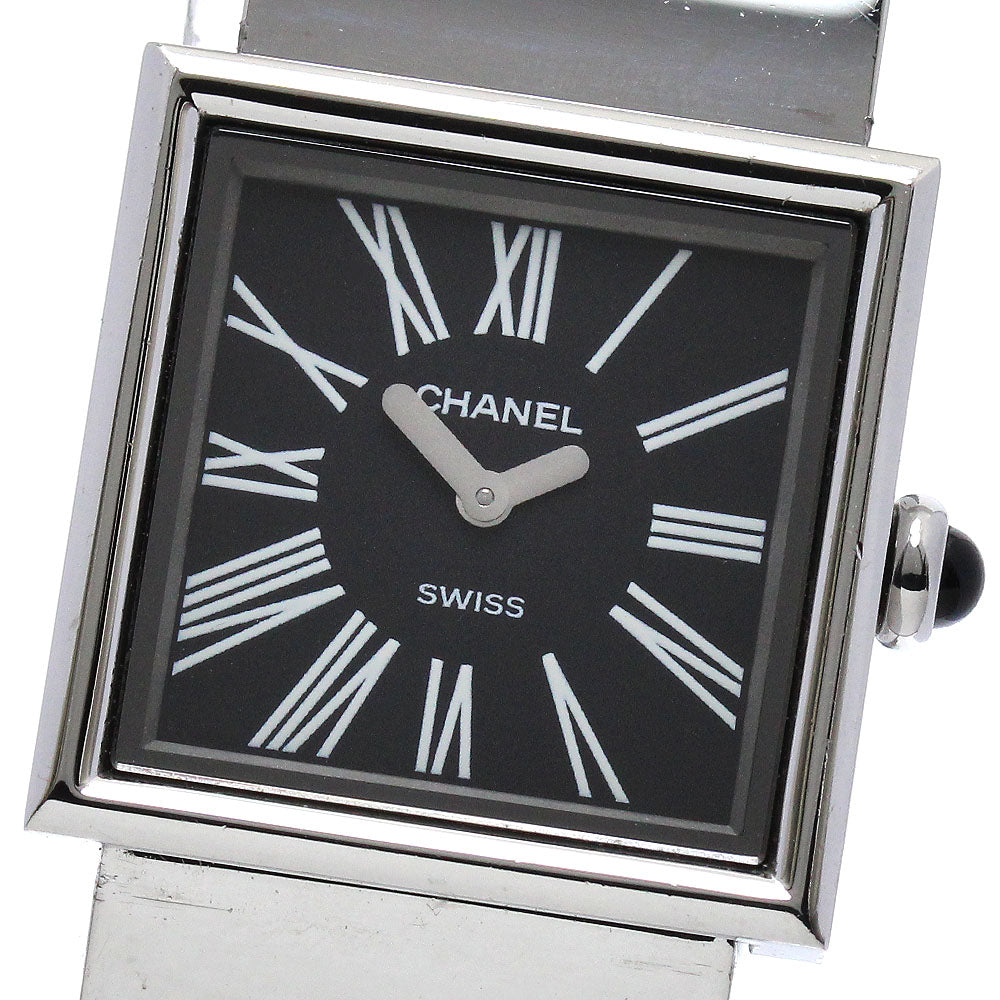 CHANEL Mademoiselle H0826 black Dial Quartz Ladies Watch_885105