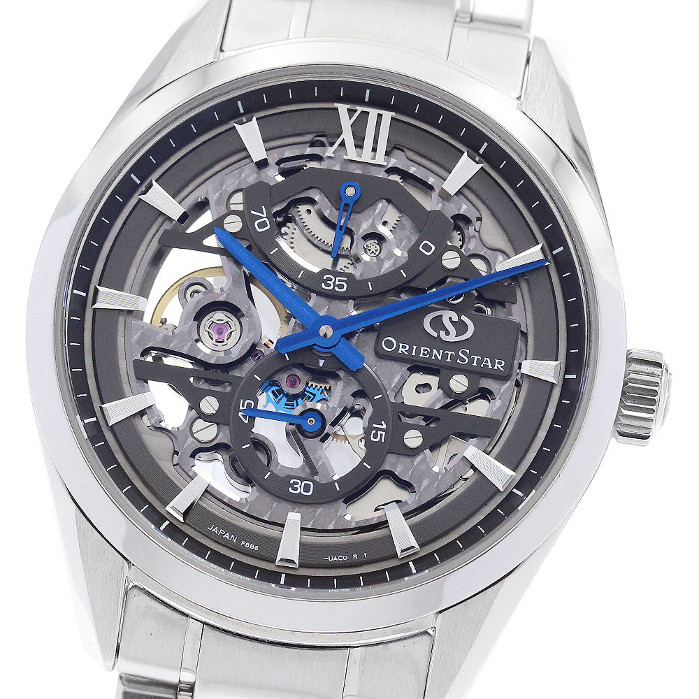 ORIENT Orient Star M34 F8 RK-AZ0102N Power reserve skeleton Dial Hand Winding Men's Watch_885165