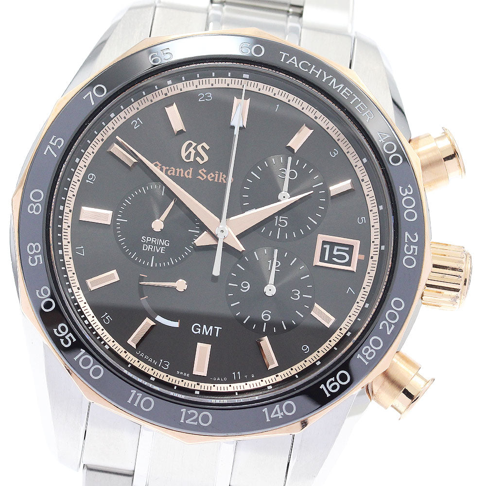 SEIKO Grand Seiko Sports Collection SBGC244 GMT Spring drive Men's Watch_885167