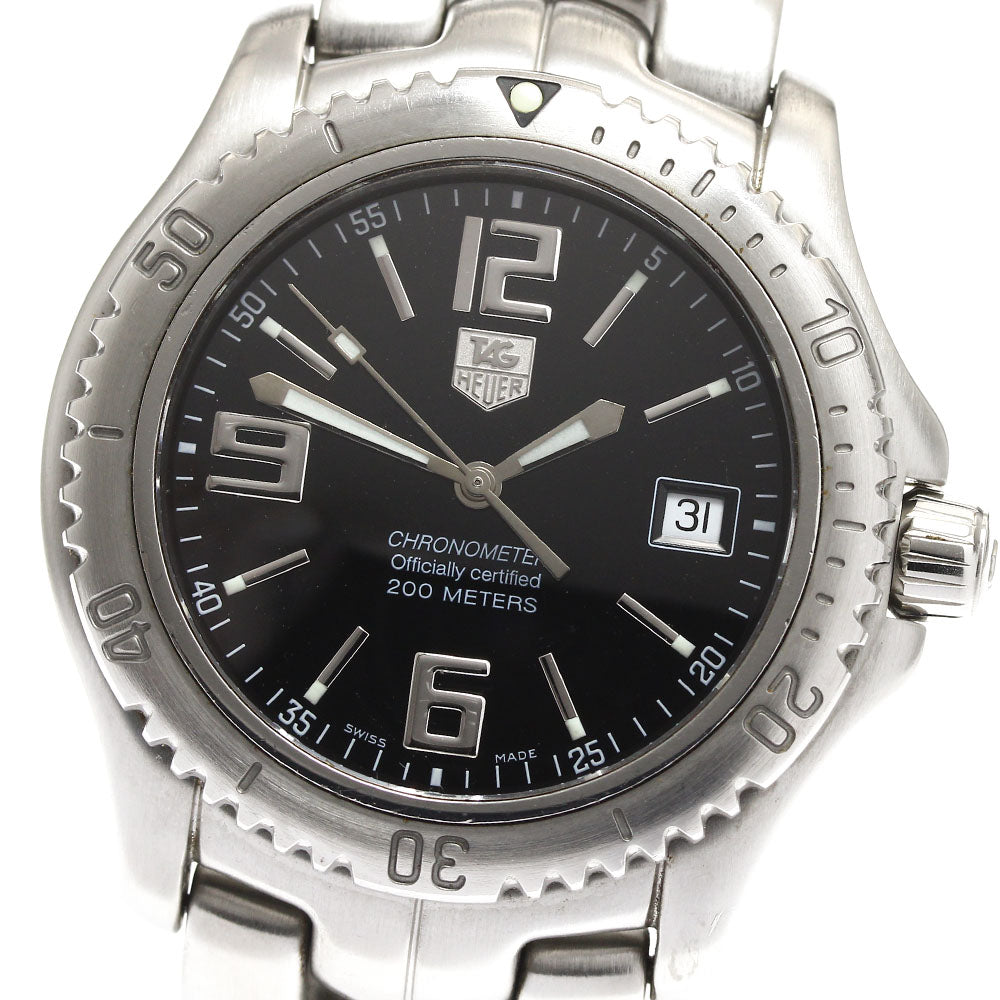 TAG HEUER Link WT5110 Date black Dial Automatic Men's Watch_885179