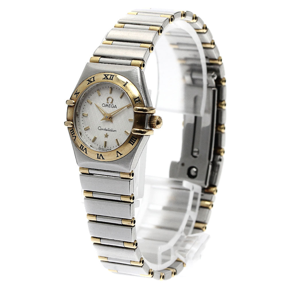 OMEGA Constellation 1362.30 harf bar white Dial Quartz Ladies Watch_885185