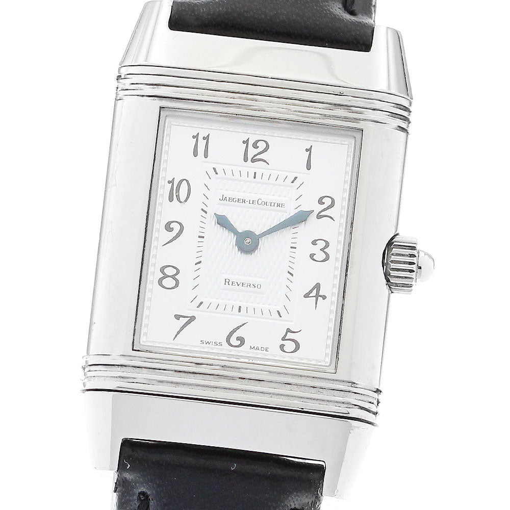JAEGER-LECOULTRE Reverso Duet 266.8.44/Q2668450 Hand Winding Ladies Watch_885215