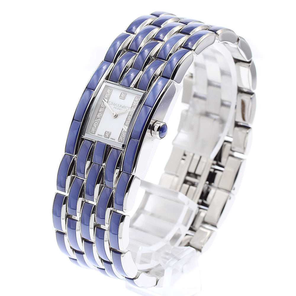 Chaumet Kesis Star crystal diamond White shell Dial Quartz Ladies Watch_885217