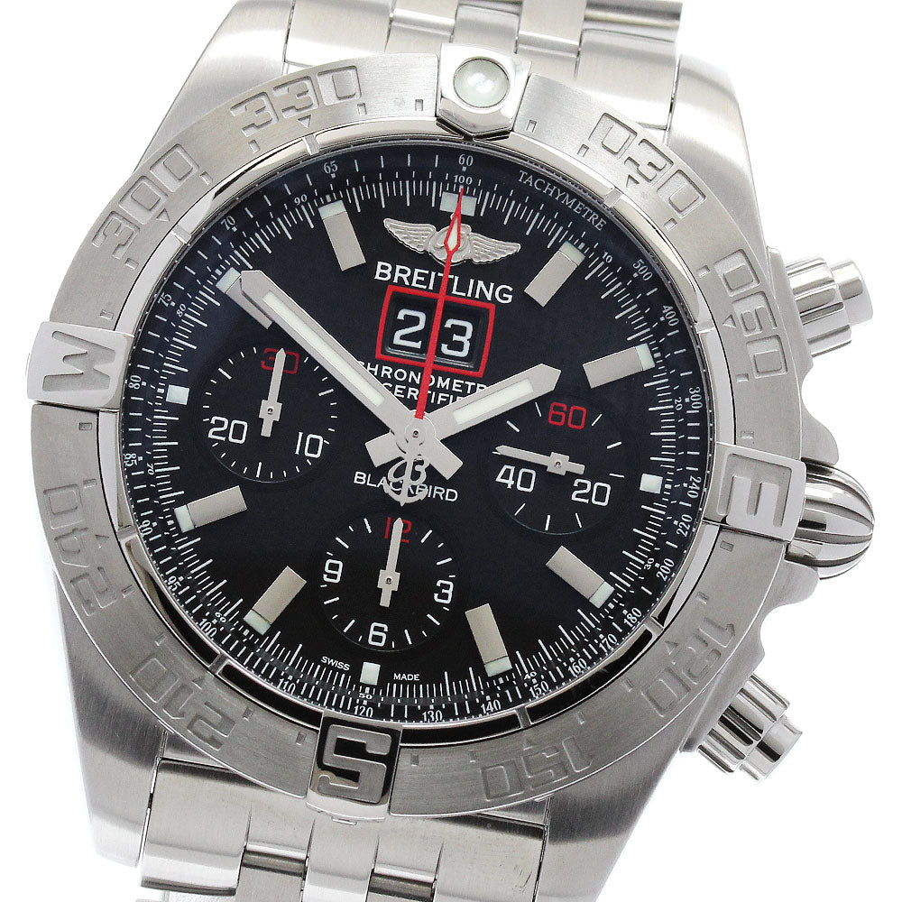 BREITLING Chronomat Blackbird A44360 Date Chronograph Automatic Men's_885245