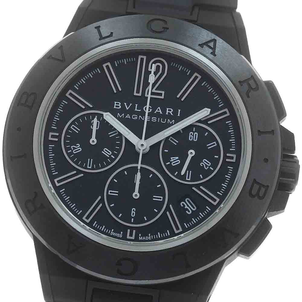 BVLGARI Diagono Magnesium DG42SMCCH Chronograph Automatic Men's Watch_885275