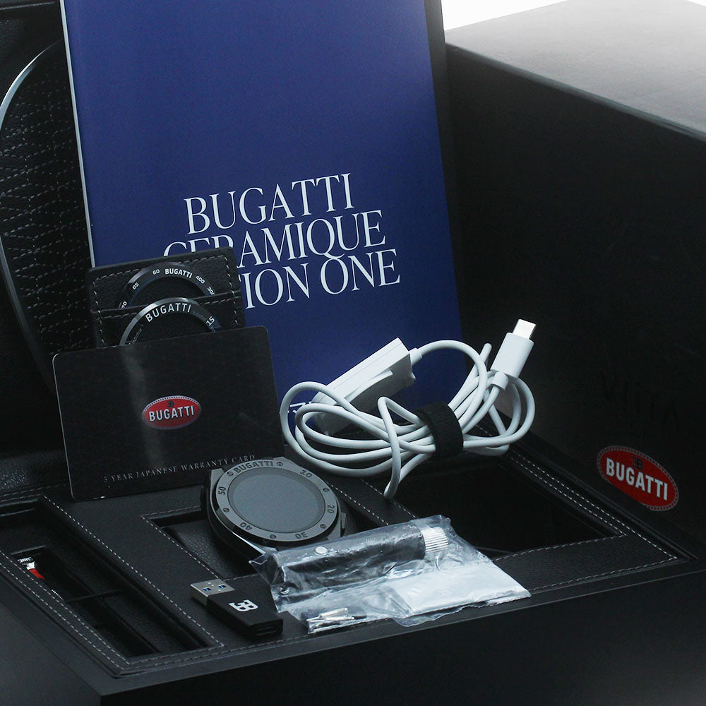 BUGATTI Viita Ceramic Edition One BJ-B1D1L1P1WB1-0146 Smart watch Men's_885276