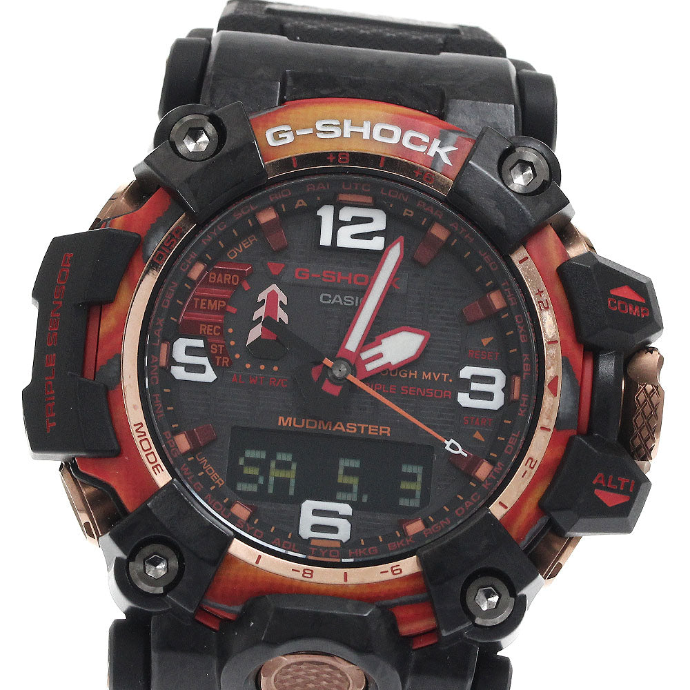 CASIO G shock Mad master GWG-2040FR-1AJR Flare Red Solar Powered Radio_885324