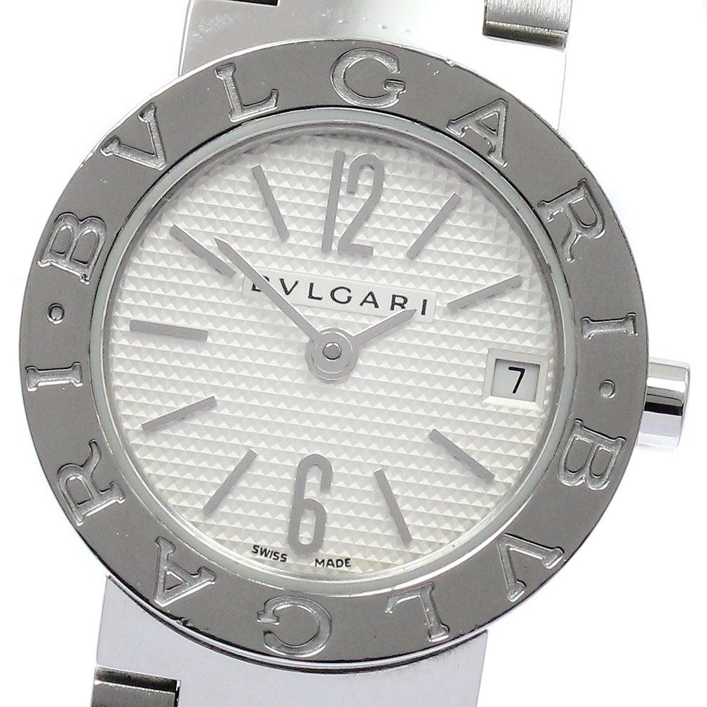 BVLGARI BVLGARIBVLGARI BB23SS Date Silver Dial Quartz Ladies Watch_885330