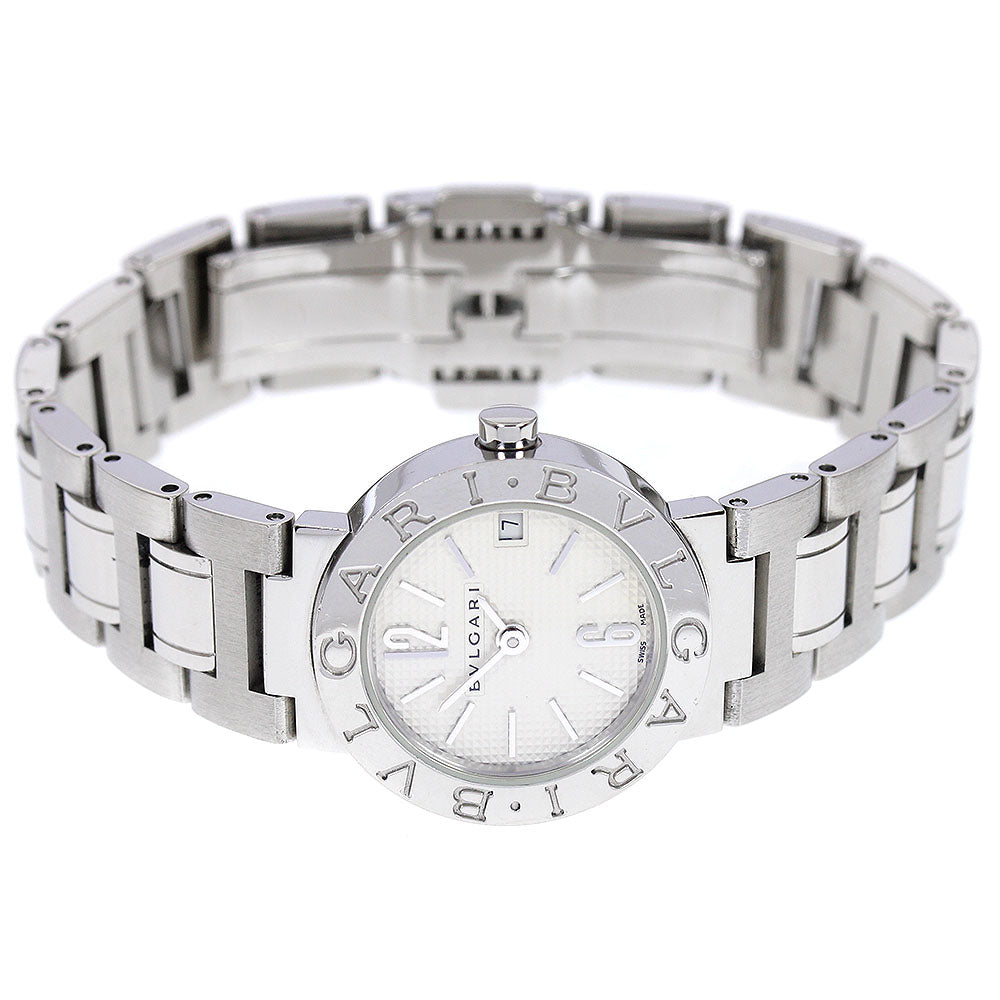 BVLGARI BVLGARIBVLGARI BB23SS Date Silver Dial Quartz Ladies Watch_885330