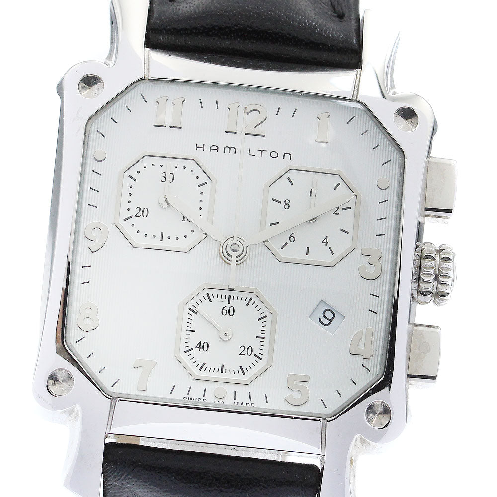 HAMILTON Lloyd H194120 Chronograph Silver Dial Quartz Men's Watch_885342
