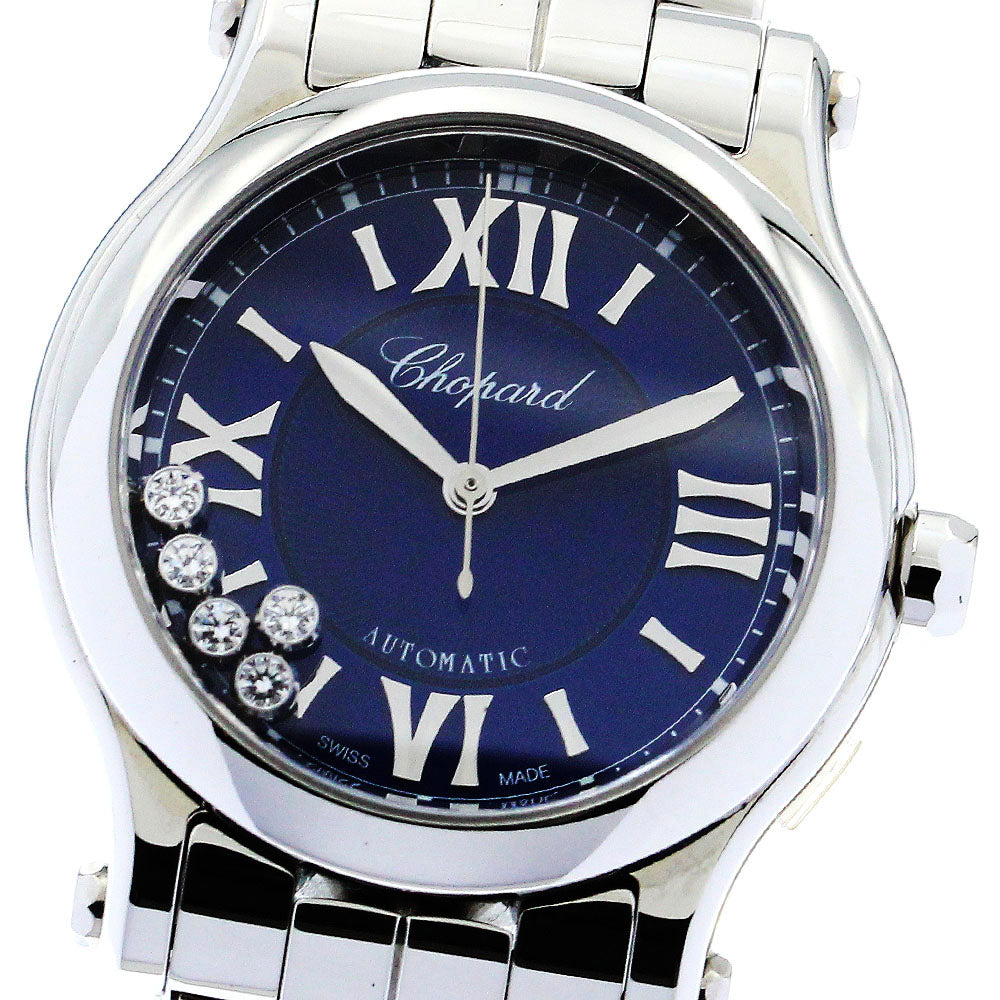 Chopard Happy sports 278573-3017 5PDiamond Navy Dial Automatic Ladies_885346