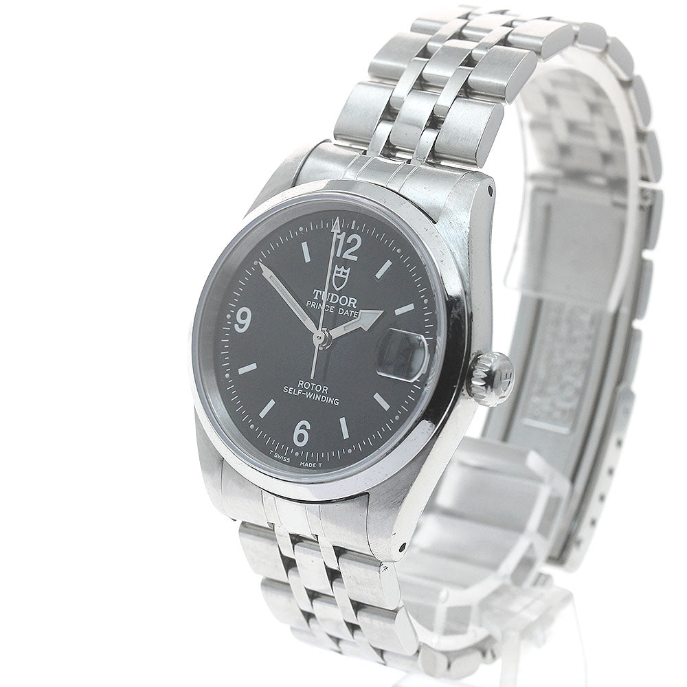 TUDOR Prince Date 72000 cal.2824-2 black Dial Automatic Boy's Watch_885354
