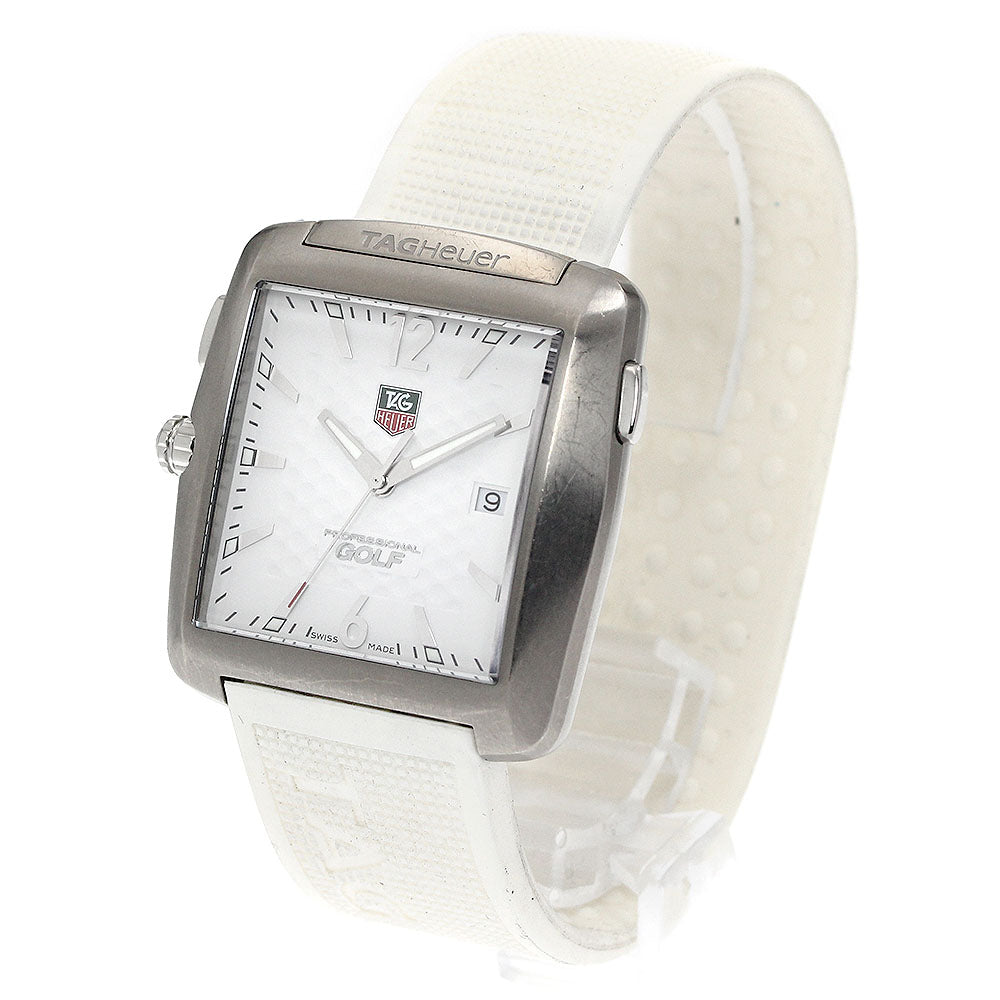 TAG HEUER Professional Sports Golf Watch WAE1112 Date Quartz Men's Watch_885360