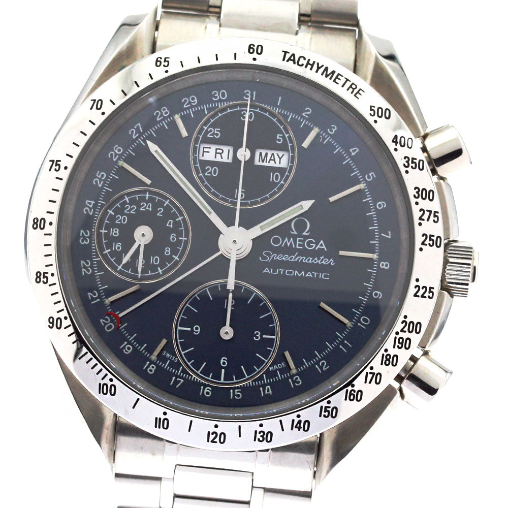 OMEGA Speedmaster 3521.80 Triple calendar Navy Dial Automatic Men's Watch_885182