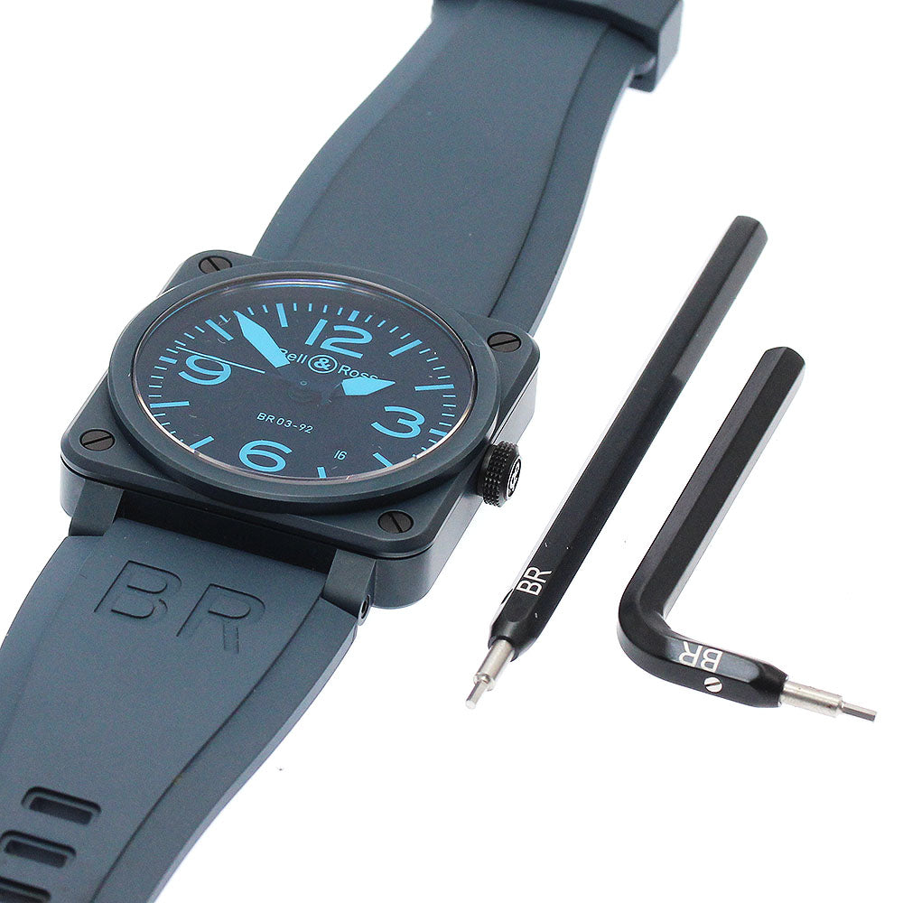 Bell＆Ross Aviation BR03-92-CB Date Navy Dial Automatic Men's Watch_885384