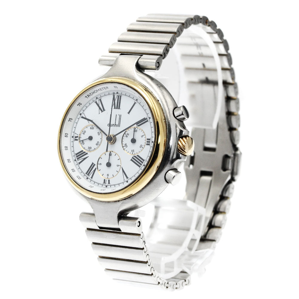 Dunhill Millennium LC28 Chronograph Lemania white Dial Hand Winding Men'_885386